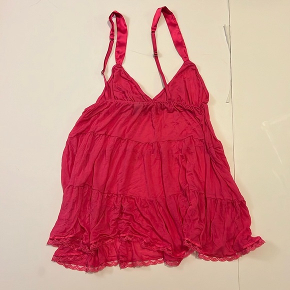 Victoria Secret sexy pink baby doll nightie. Size M - Picture 4 of 6